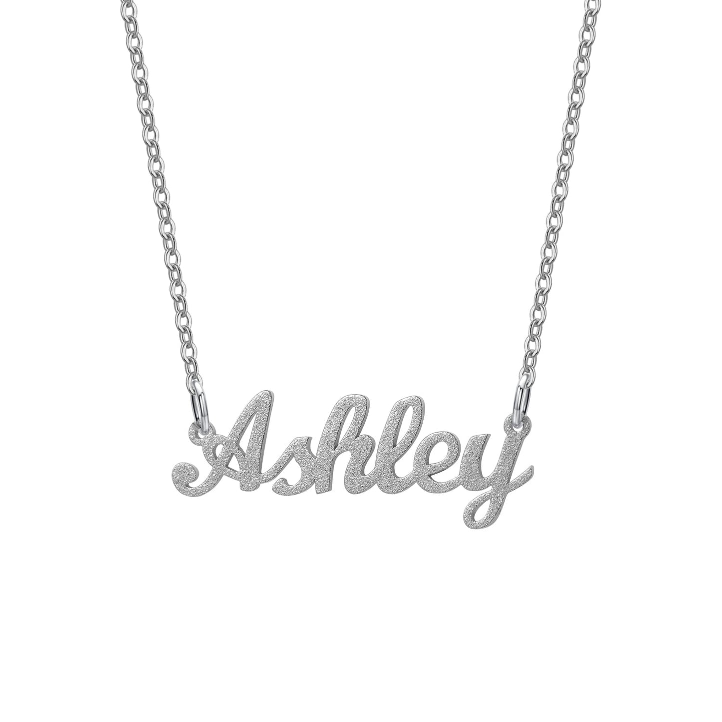 Diamond Cut Name Necklace