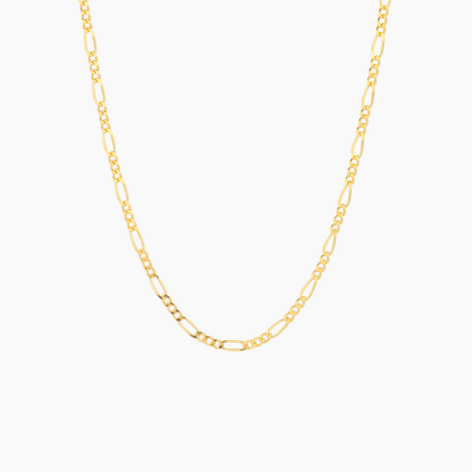 Figaro Chain Necklace - 2mm