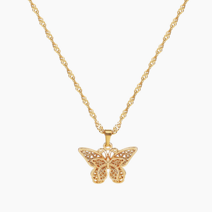 Butterfly Pendant Necklace