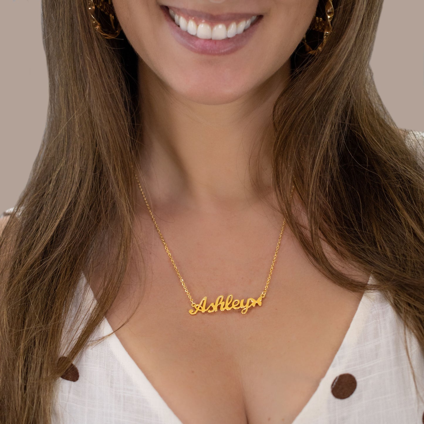 Butterfly Name Necklace