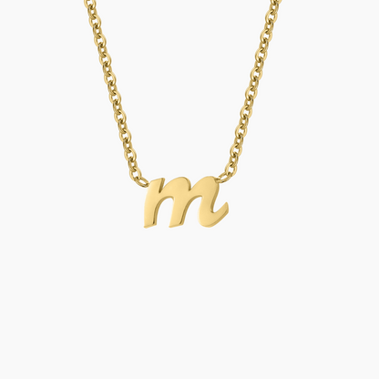 Small Letter Necklace