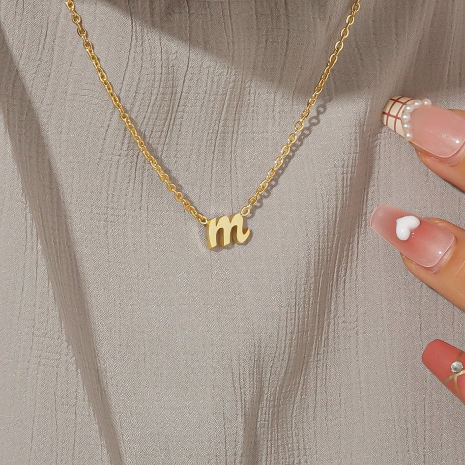 Small Letter Necklace