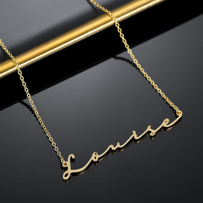 Mon Petit Name Necklace