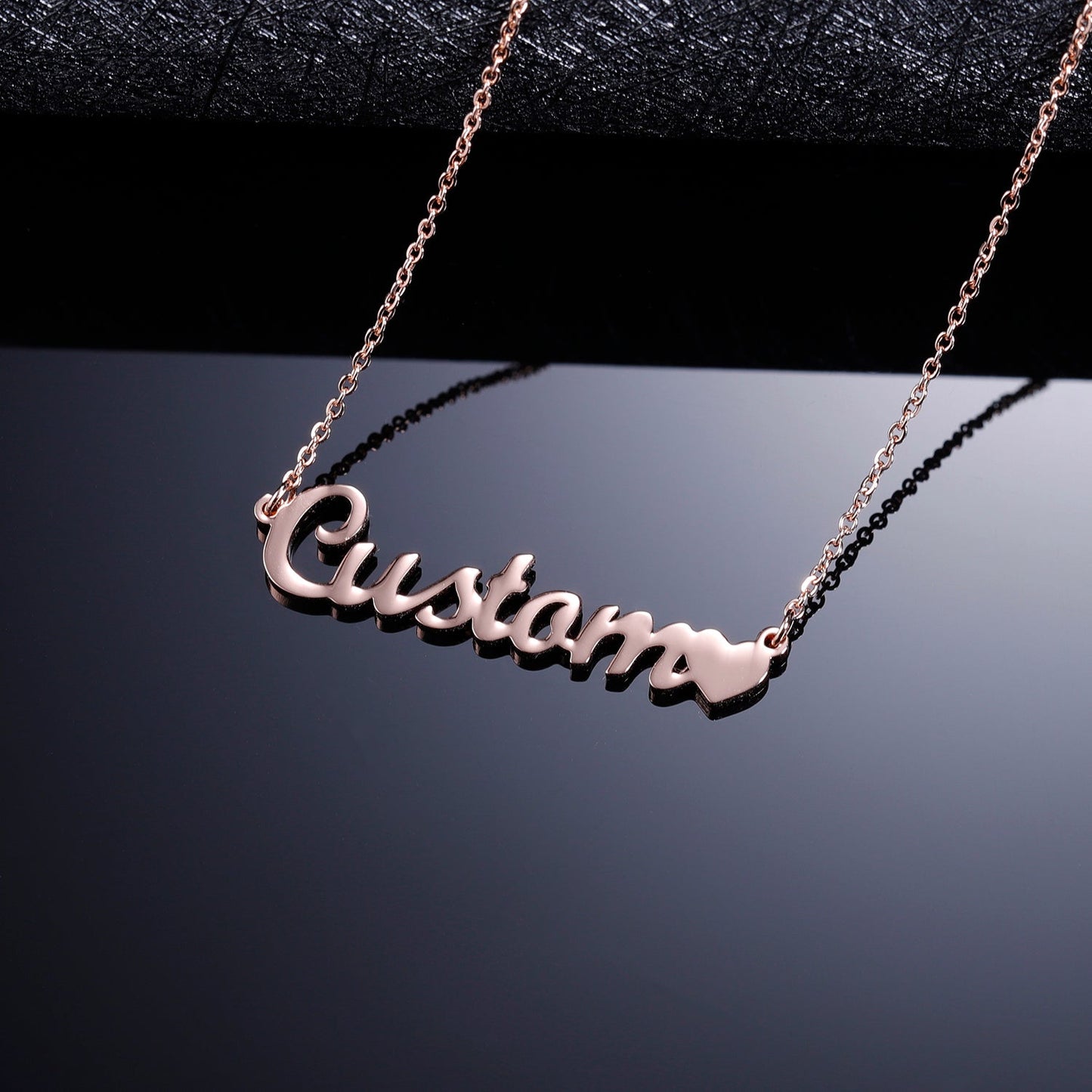 Name Heart Necklace