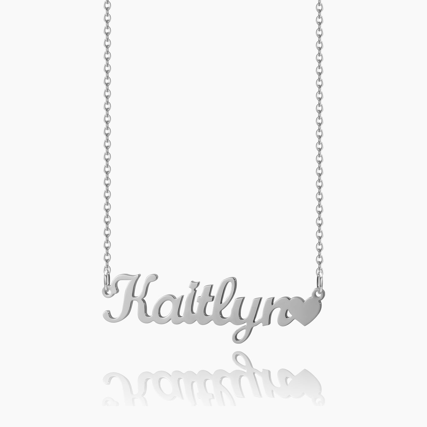 Name Heart Necklace