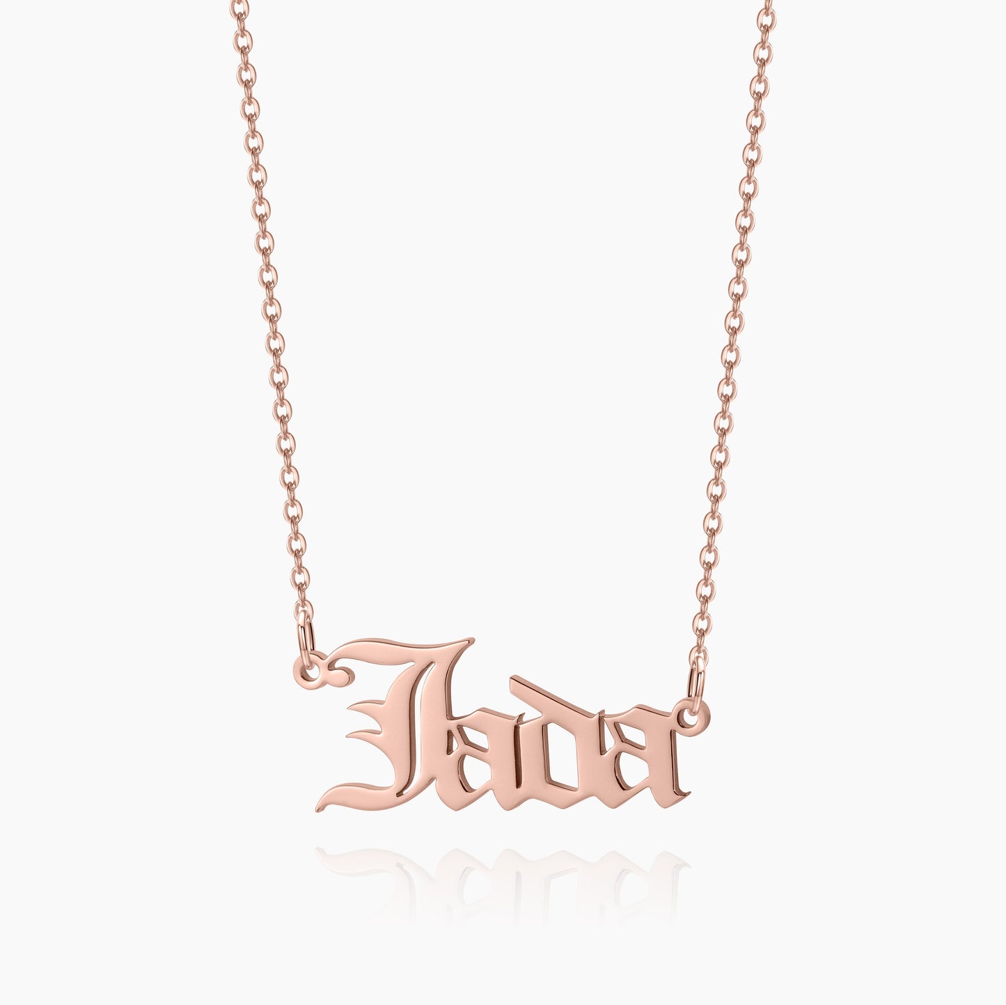 Gothic Name Necklace