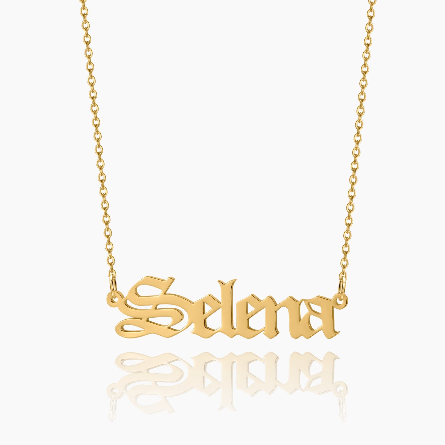 Gothic Name Necklace