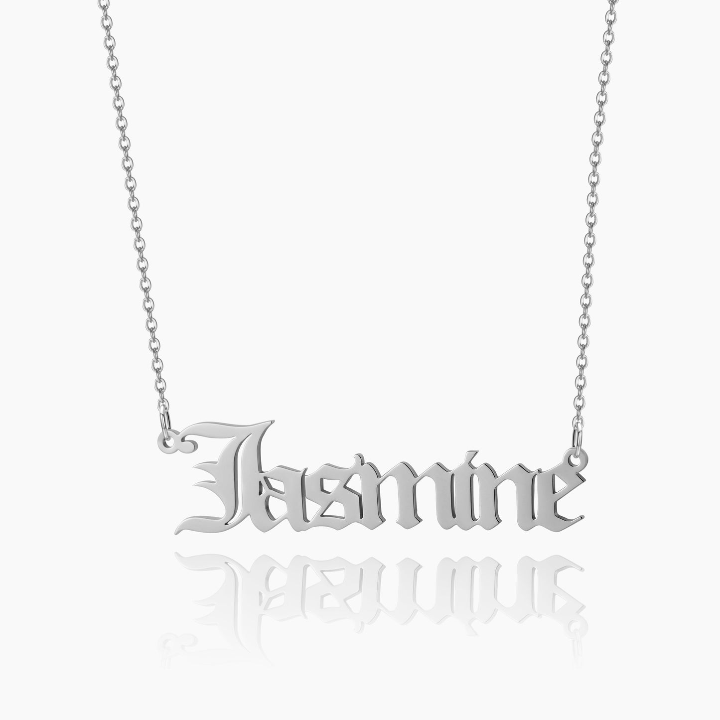 Gothic Name Necklace