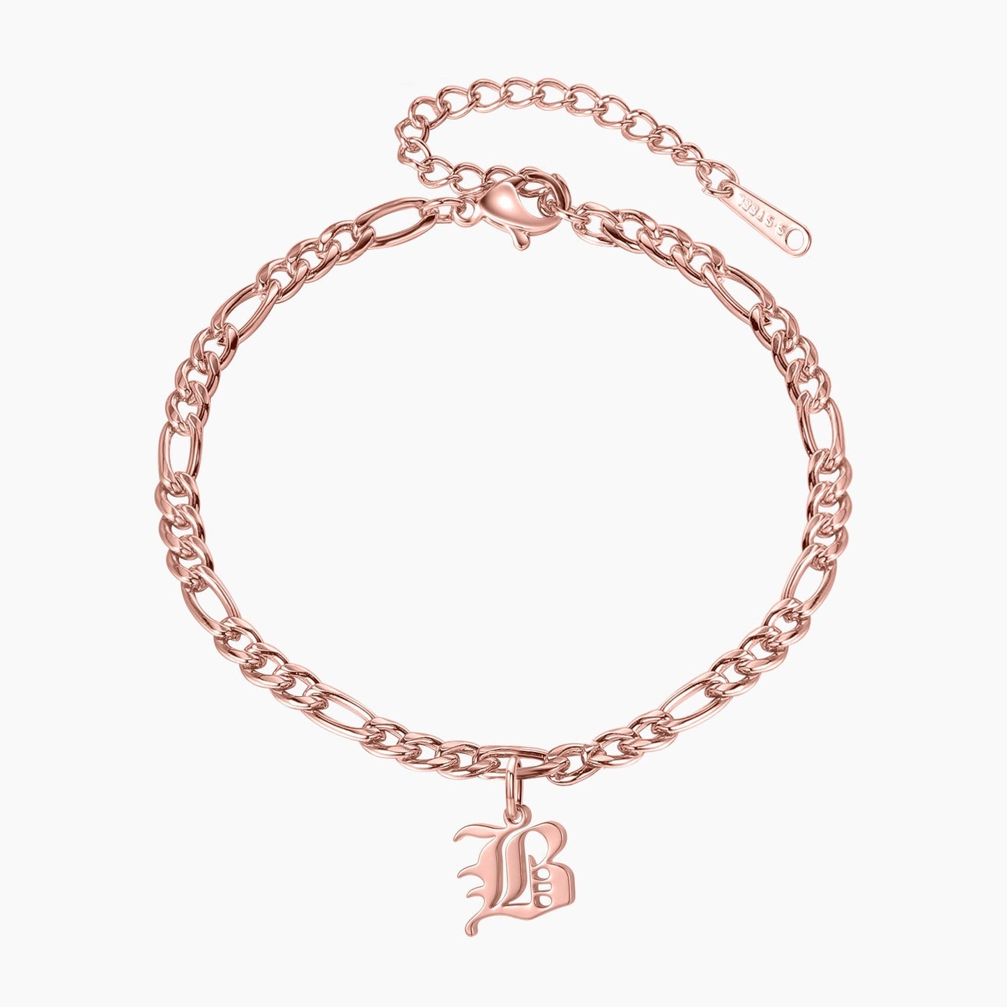 Gothic Initial Anklet