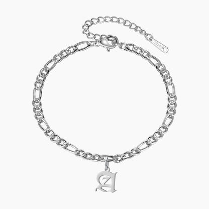 Gothic Initial Anklet