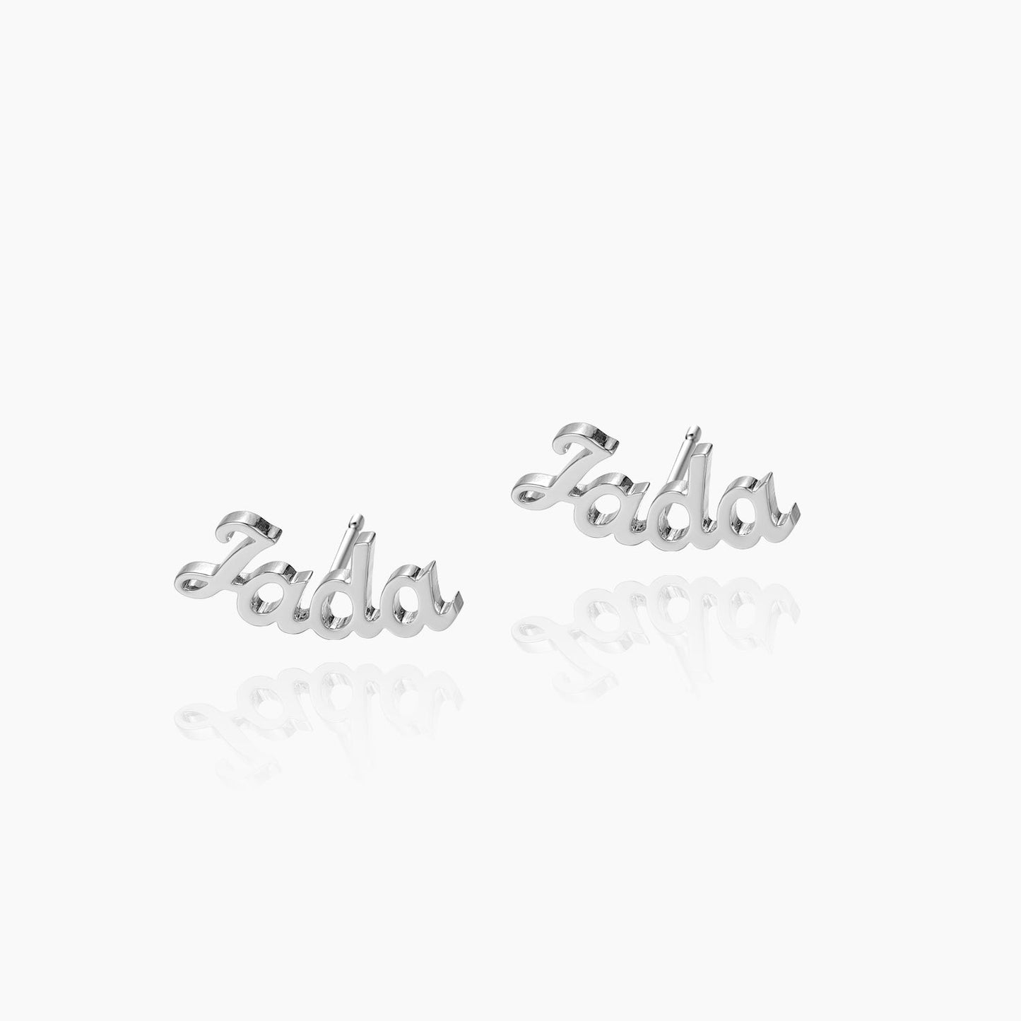 Name Stud Earrings