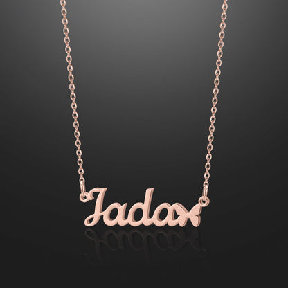 Butterfly Name Necklace