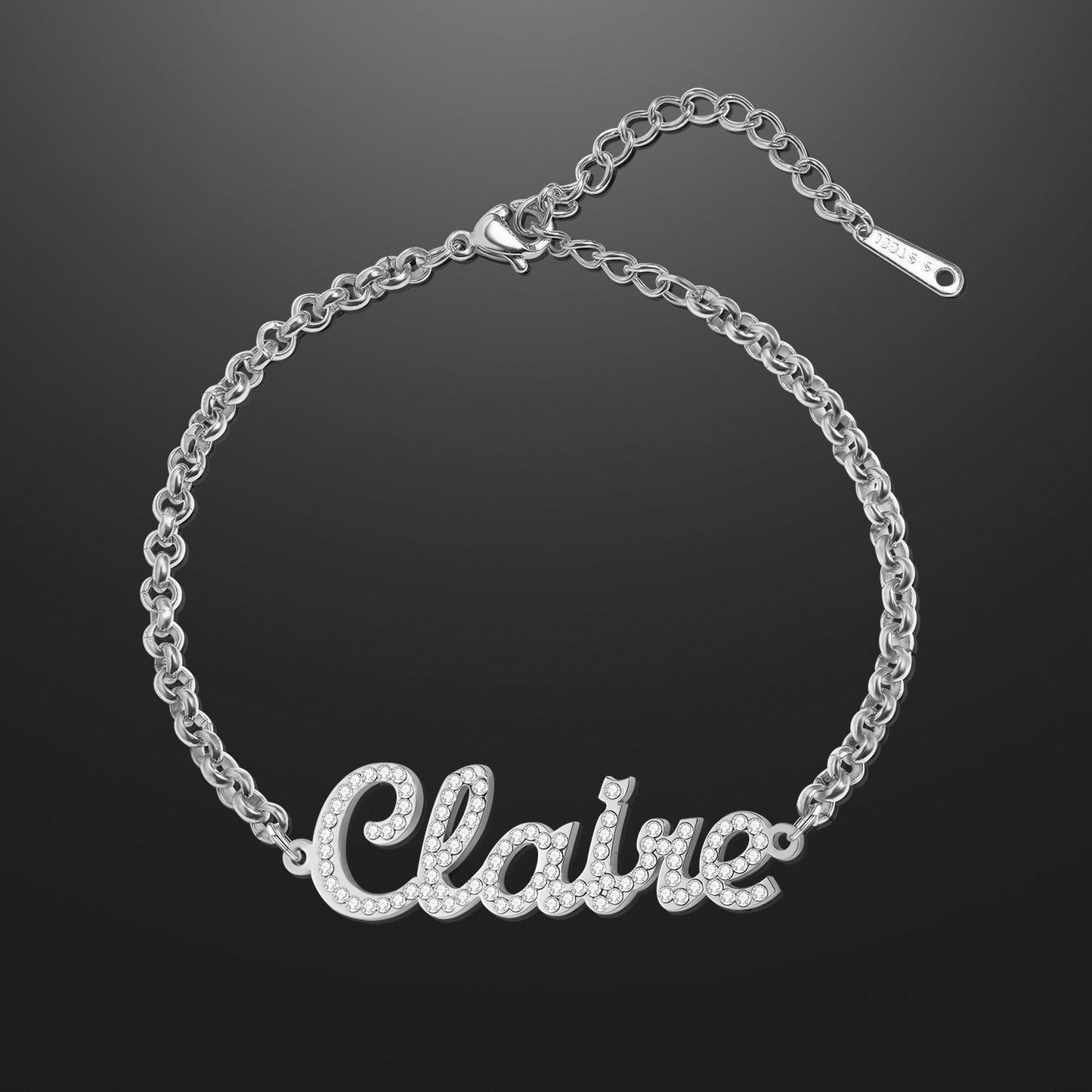 Iced Name Bracelet