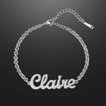 Iced Name Bracelet