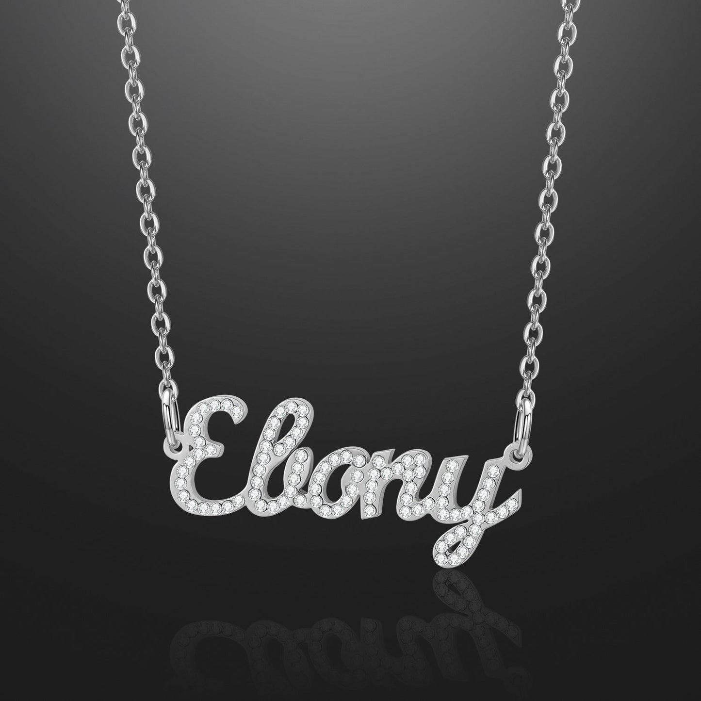 Kids Iced Name Necklace